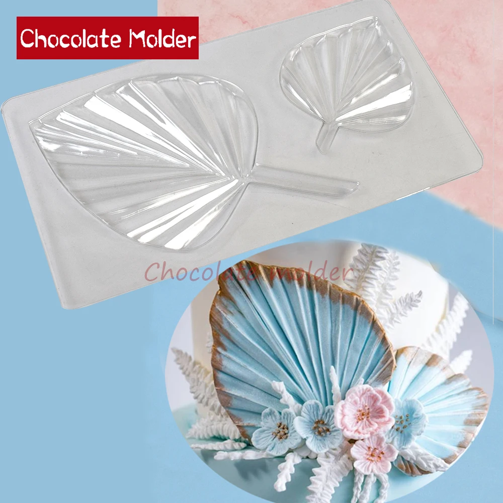 2/3 шт. форма для пальмовых листьев ПЭТ сделай сам шоколада помадки сахарной