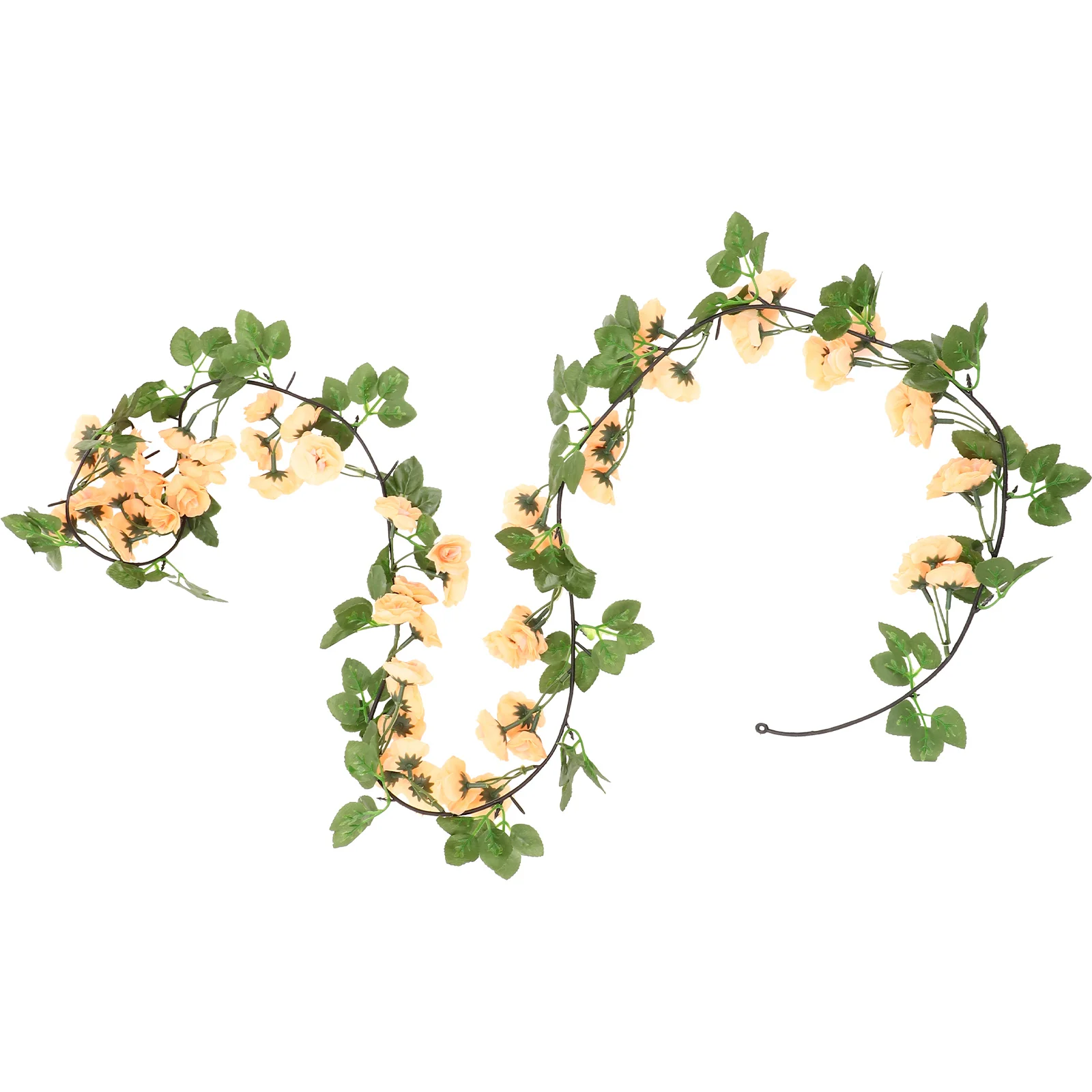 

Artificial Rose Vine Ornaments Household Flower Adorn Delicate Arch Wedding Plant Silk Cloth Imitation Garland Simulation