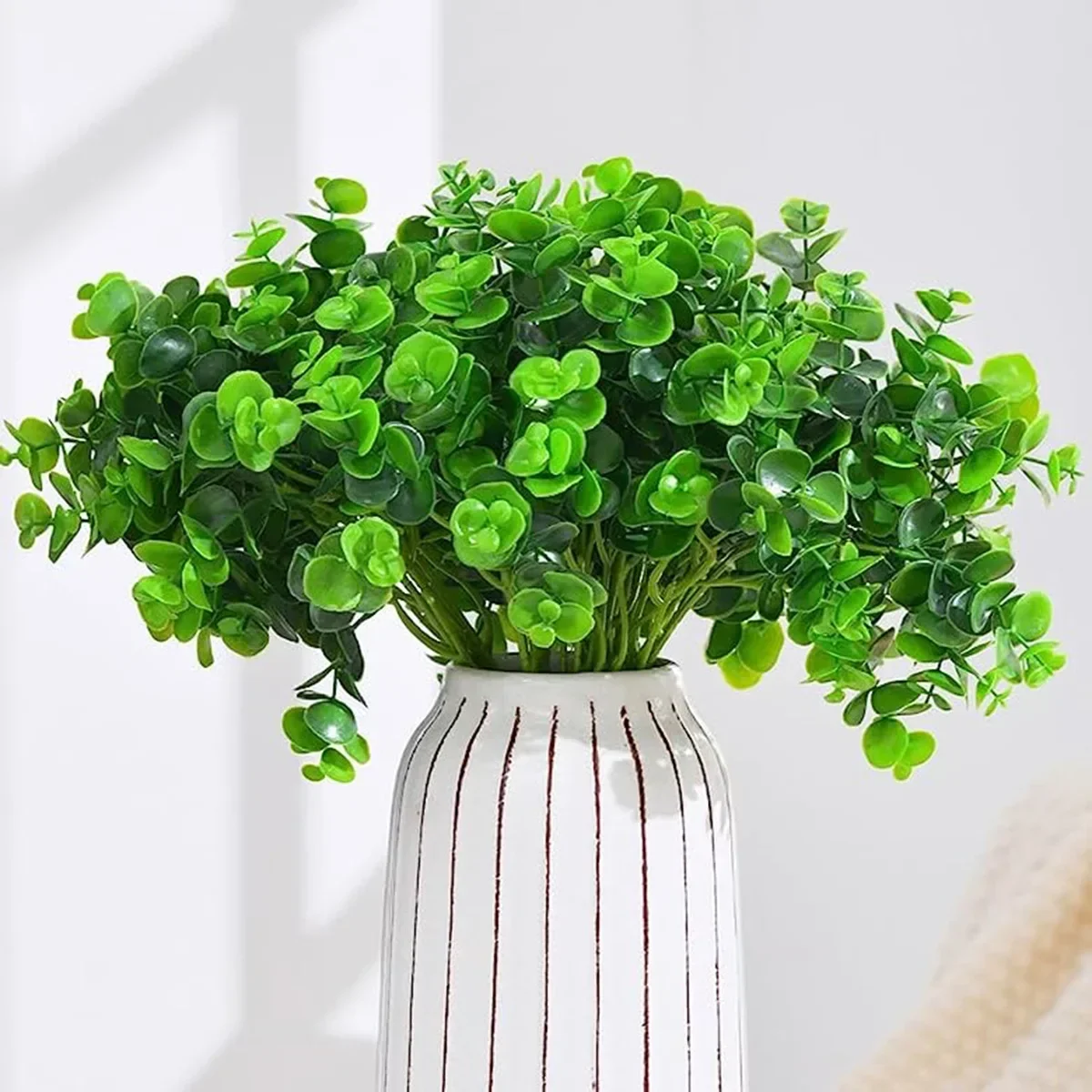 

NEW flower arrangement Artificial Plants Eucalyptus Leaves Green Leaf Branches for Home Garden Wedding Decoration Bouquet flower