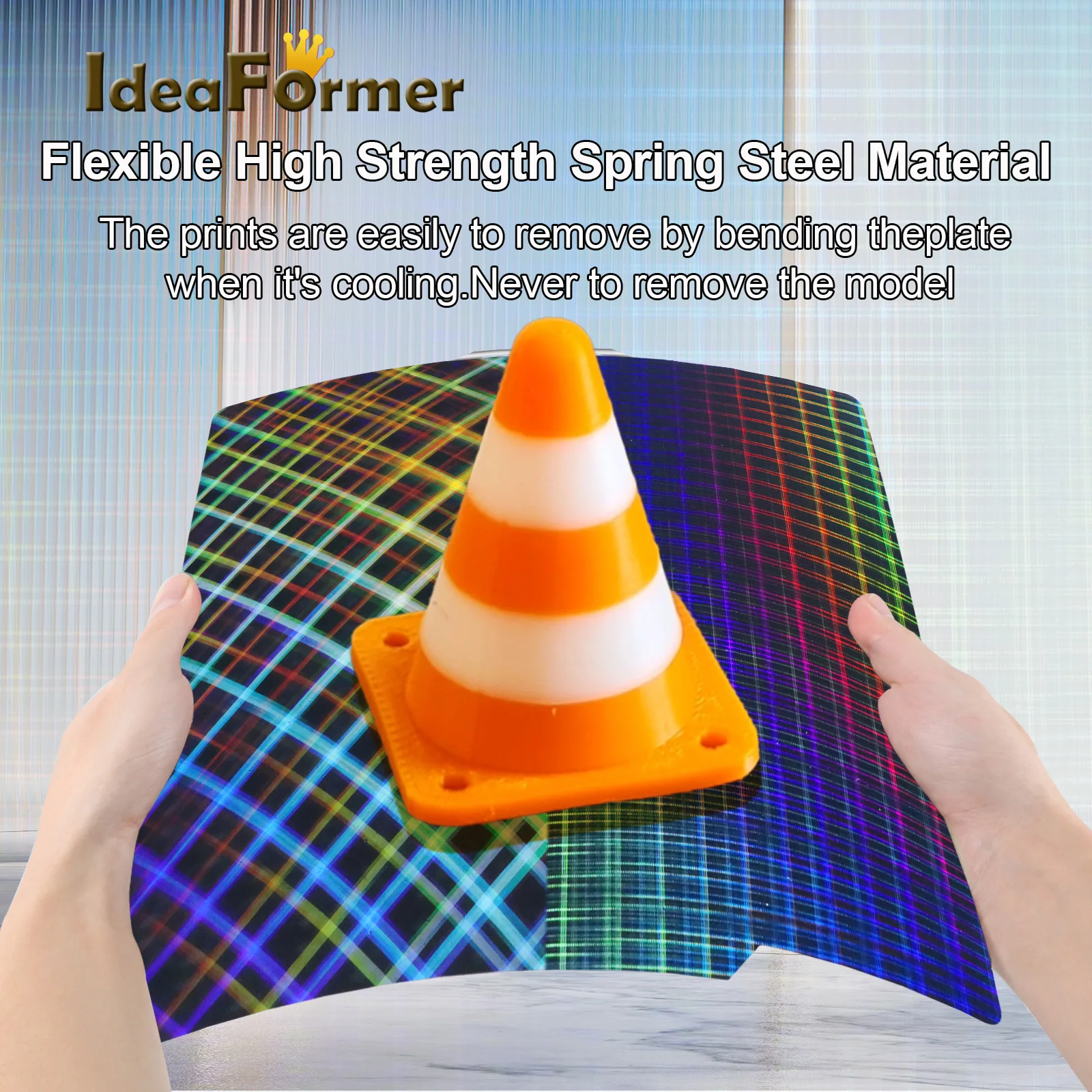 X1C P1P P1S A1 X1 Соединительная пластина для лабораторной пластины Bambu 257x257 PEI Sheet PEO PET