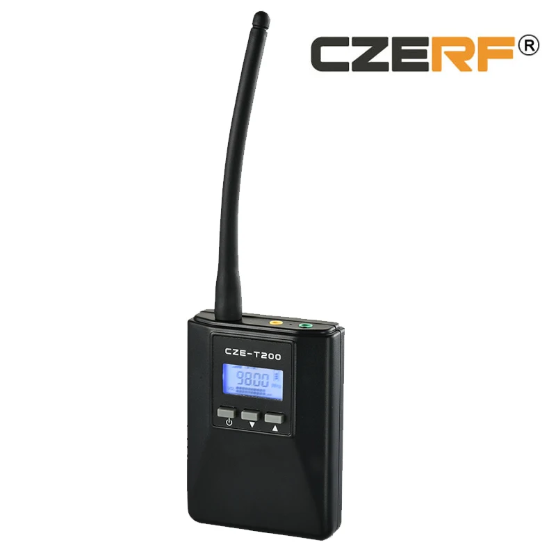 

CZE-T200 0.2W Wireless Portable FM broadcasting mini Radio Station transmitter