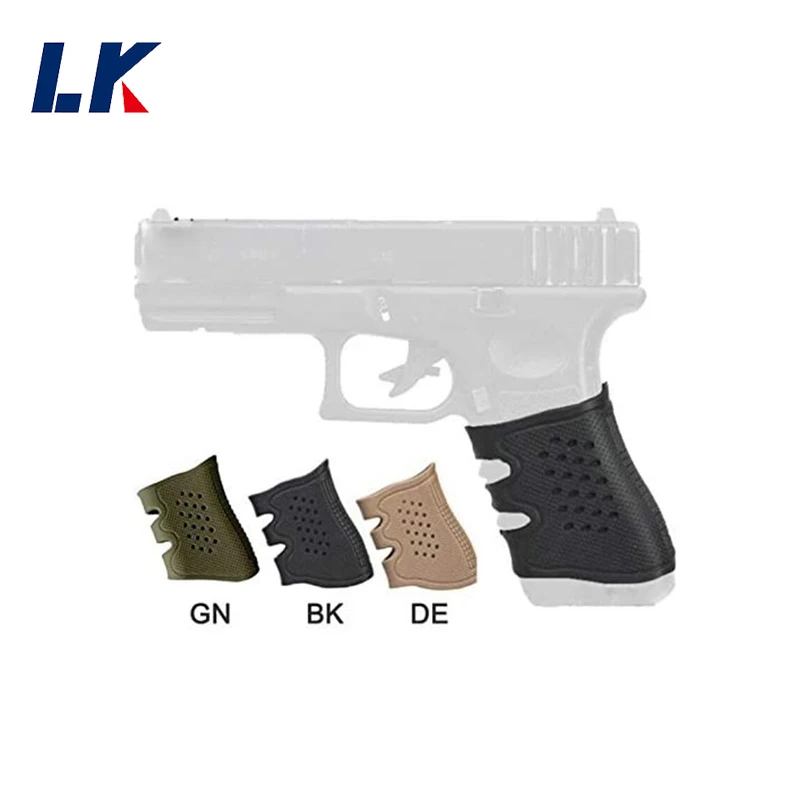 

Glock Handgun Holster Anti Slip Tactical Pistol Rubber Protect Cover Grip Shooting Glock Holster Hunting Glock Accessory