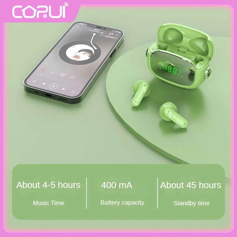 

With Mic Earphone Waterproof Earbuds Noise Reduction Headset For Enc Hd Headphone -compatible Gaming Headset