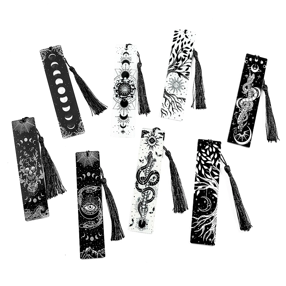 2 шт. Закладка Fantasy Moon Sun — акриловые закладки серии Dark Wind подарки на день рождения