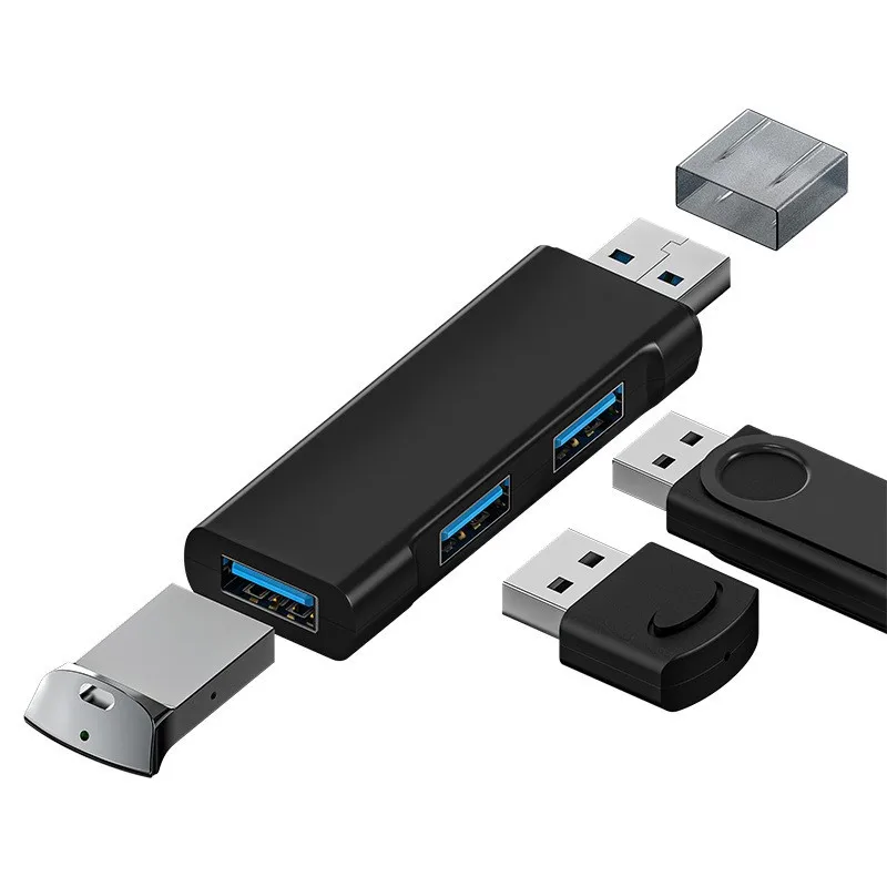 

USB-концентратор USB 3,0 OTG с 3 портами, USB-концентратор, мульти-разветвитель, адаптер, аксессуары для ноутбуков Xiaomi, Lenovo, Macbook Pro