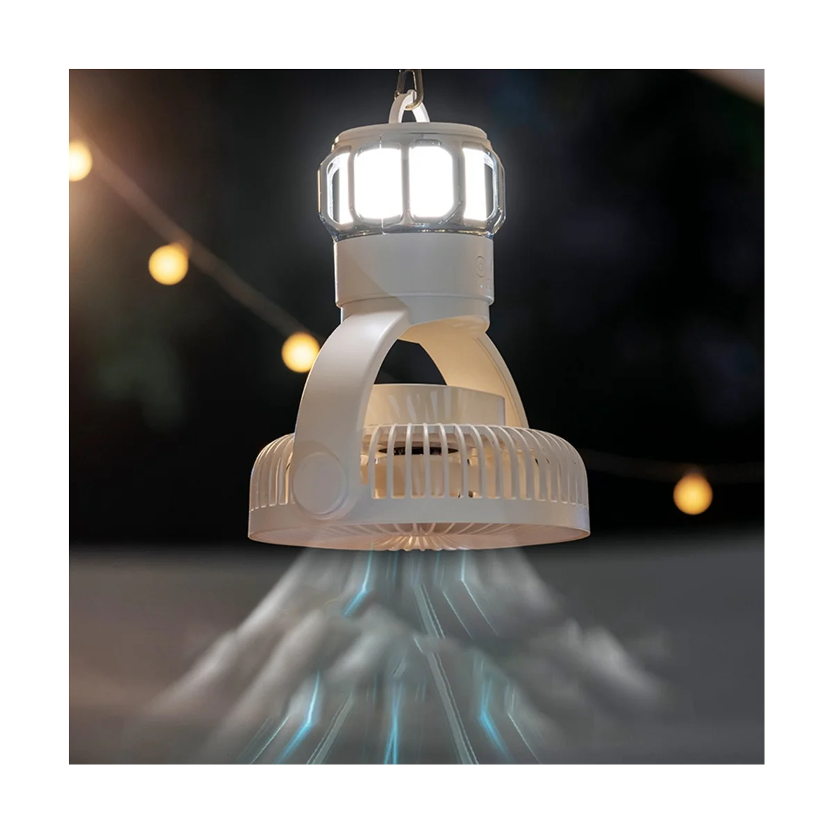 10000 мАч Портативный вентилятор для кемпинга Аккумуляторный мини-в