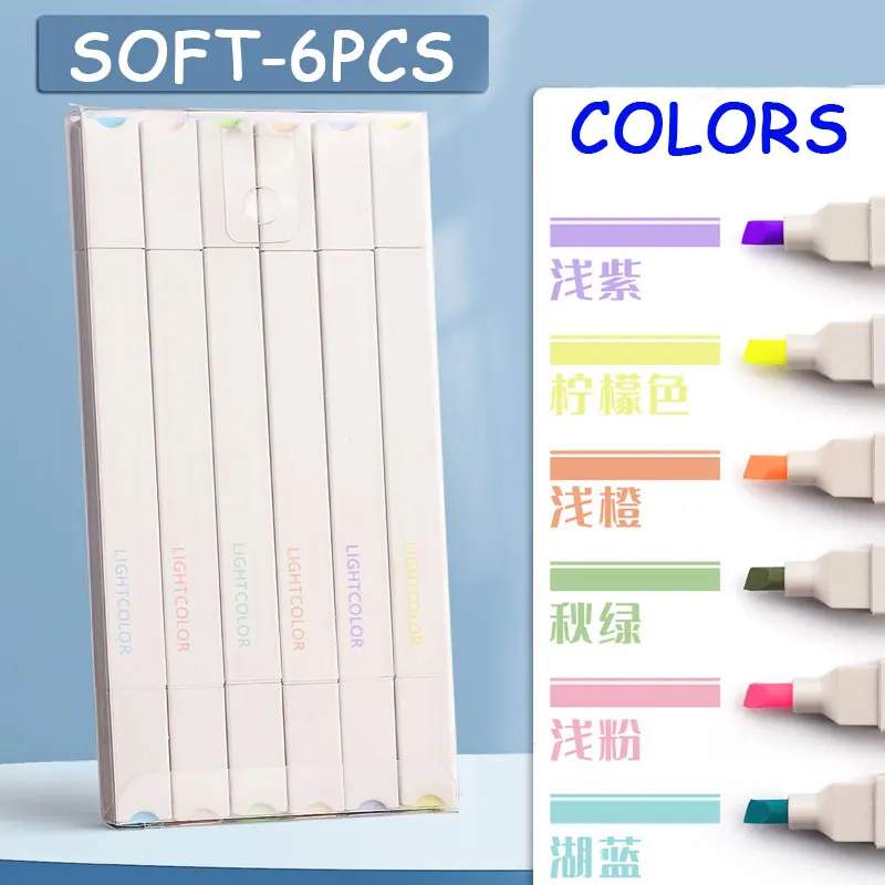 

Гелевые маркеры Каваи 6 цветов