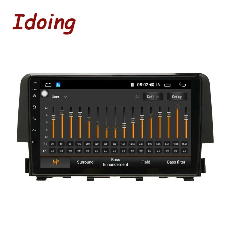 Idoing 9 &quotавтомобильный Android авторадио мультимедийный плеер для Honda Civic 10 FC FK 2015-2020