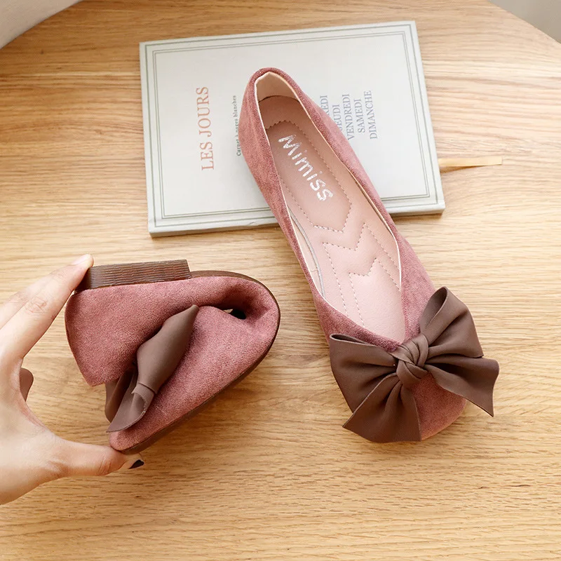 

2022 Spring Bow-knot Women Shoes Casual Shoes Non Slip Soft Soled Shoes Comfortable Fashion Single Shoes Woven Breathable Shoes