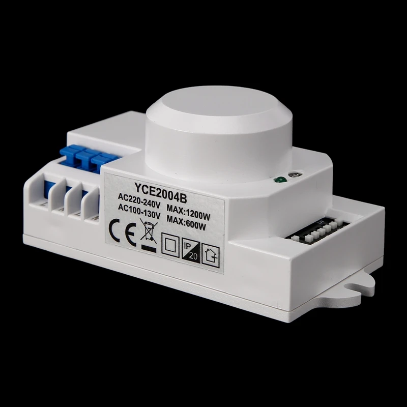 

5X 220V 360 Degree Microwave Sensor Light Switch Induction Microwave Motion Sensor Switch Vibration Sensor