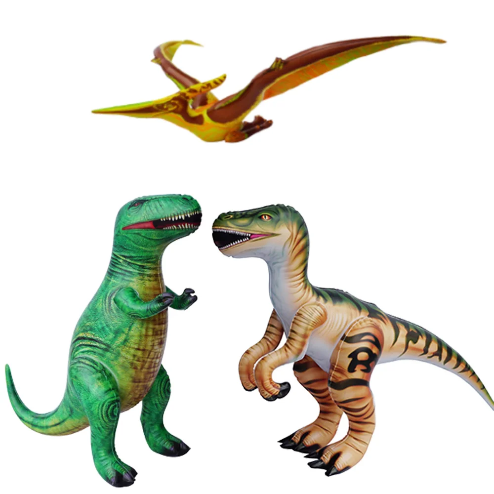 

Jurassic World Party Supplies Inflatable Dinosaur Toy Balloon for Kids Children Dino Birthday Decoration Zoo Animal Scene Layout