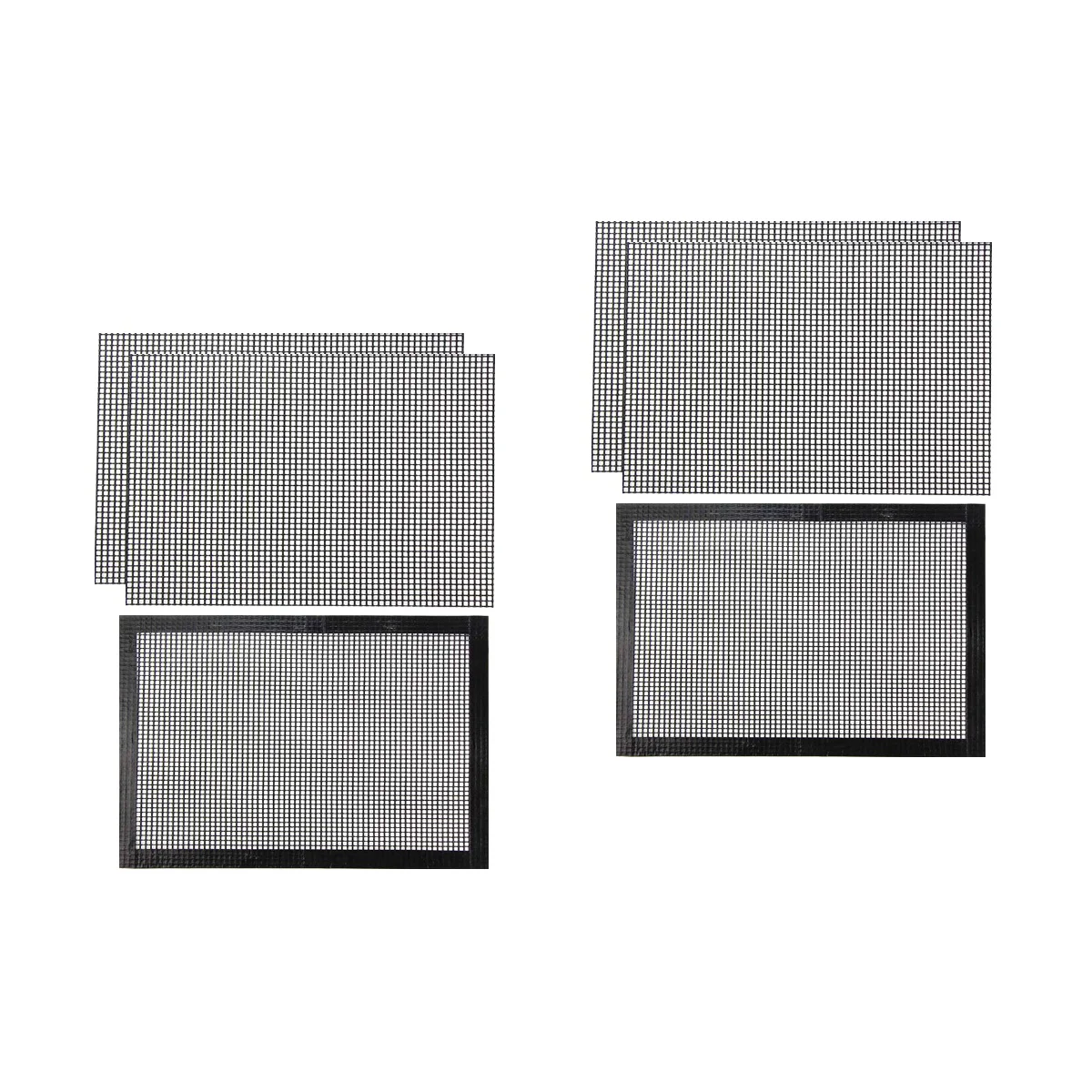 

Grill Barbecue Mesh Bbq Rack Mat Outdoor Cooking Grilling Fish Net Tray Mats Grid Pad Vegetable Tool Meat Liners Sheet