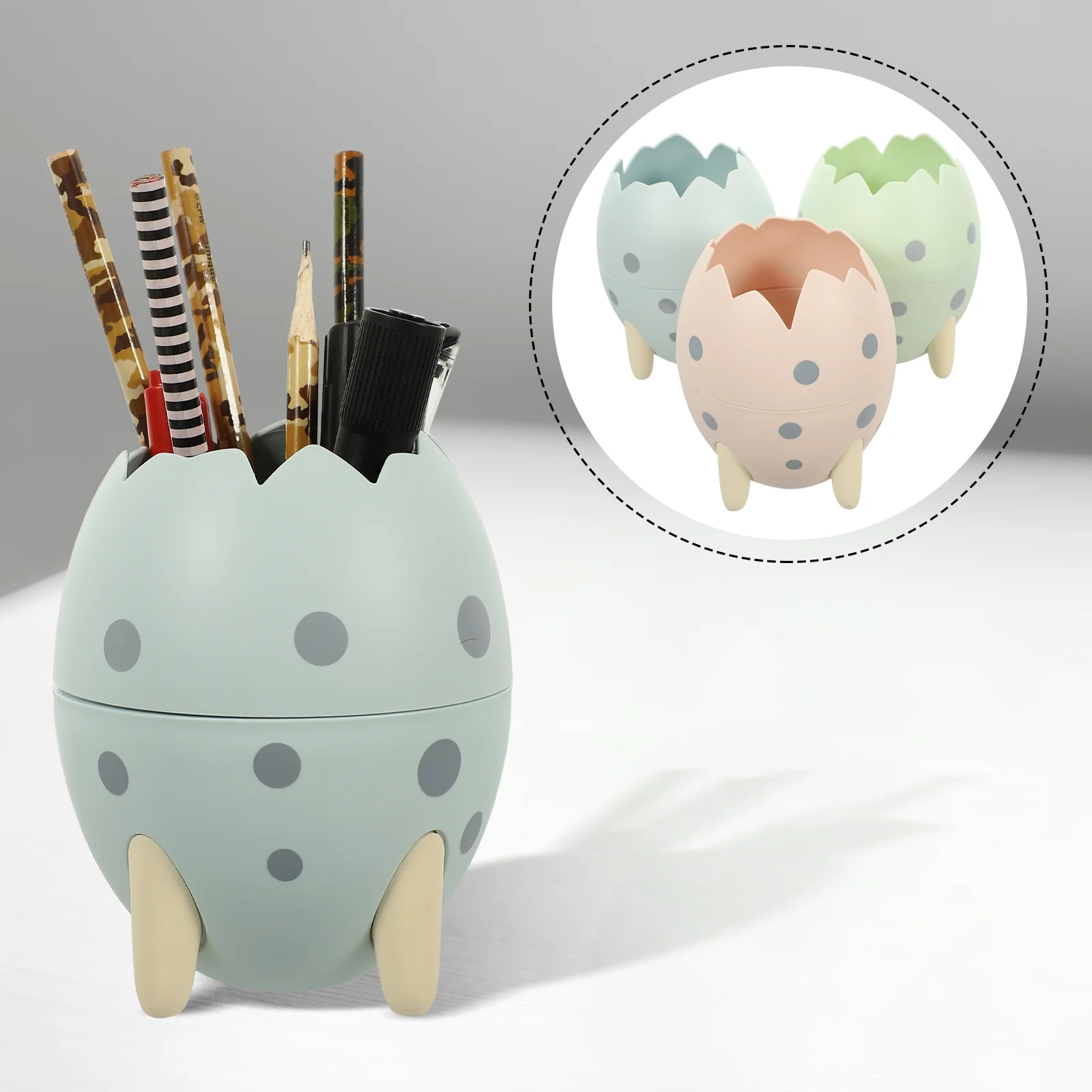 

Держатель для кистей для макияжа в виде динозавра