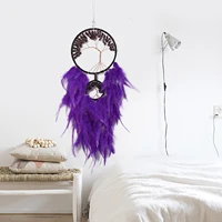 fairy trees of life dream catcher dream catcher wall decor for teen room decor with healing crystal stone dorm living room