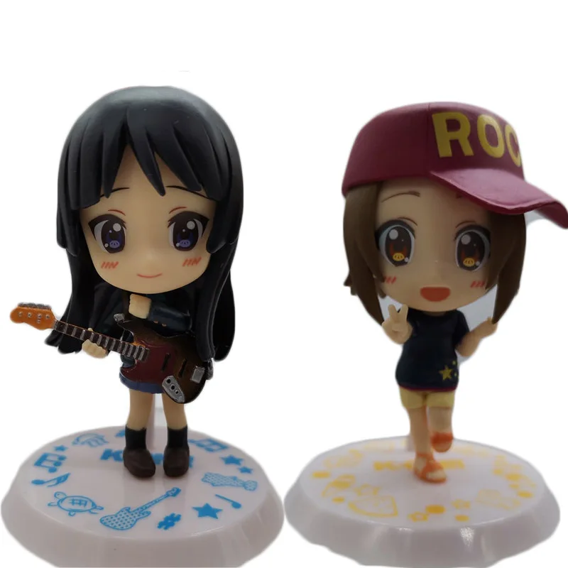 

Anime Figure K-ON Hirasawa Yui Akiyama Mio Nakano Azusa Gacha Candy Toy Action Figure Children Toys