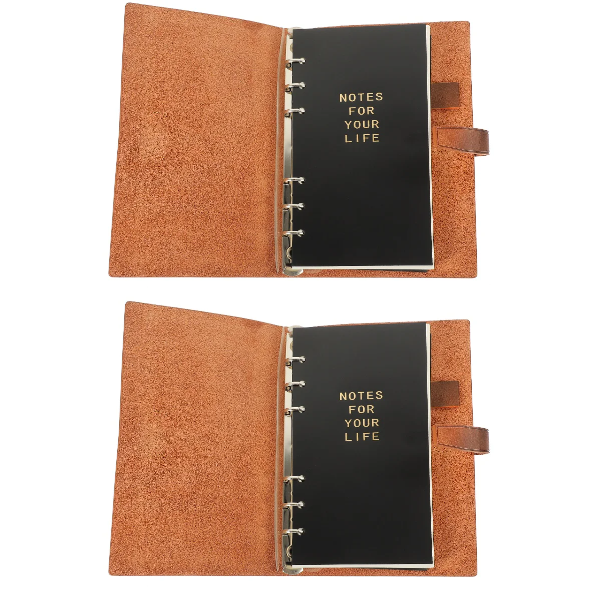 

Набор из 2 блокнотов со свободными листами, многоразовый журнал, планер, блокнот, портативный, рандомный, для студентов, для бизнеса