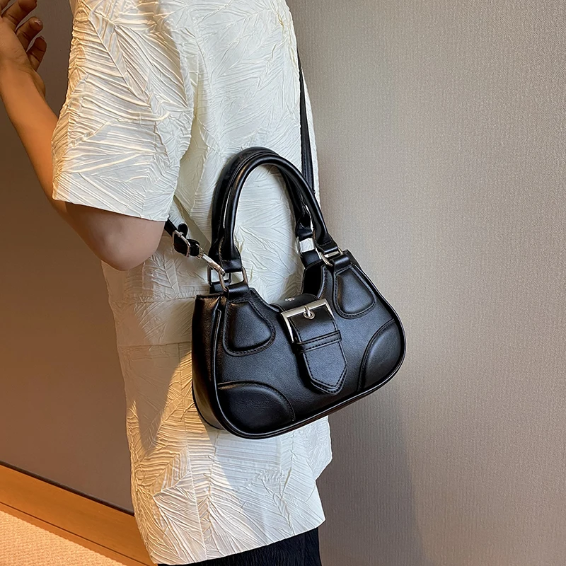 

Винтажные сумки-Хобо через плечо, женские сумки и кошельки, новинка 2023, брендовые дизайнерские женские сумки-мессенджеры высокого качества