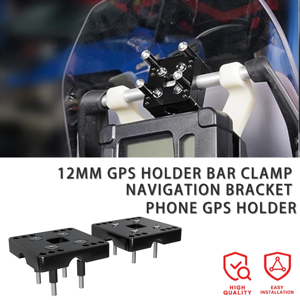 

12MM GPS Holder Bar Clamp Navigation Bracket Phone GPS Holder For Yamaha Tenere 700 XTZ700 Super Tenere XTZ 1200 2014-2022 2021