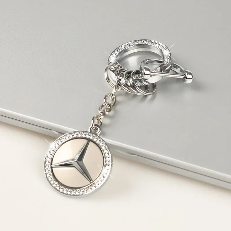 

Металлический автомобильный брелок-подвеска Автомобильный брелок для Mercedes Benz A B C E S ML GLK GLE GLS GLC SLK Class AMG Брелок-брелок Аксессуар