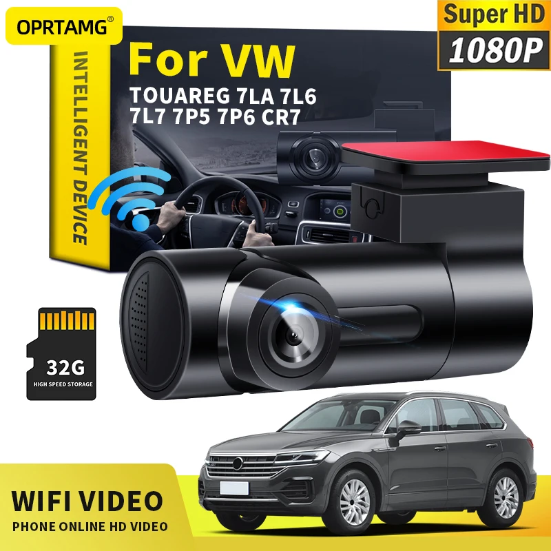 

OPRTAMG Car Dashcam Car DVR MSC 1080P HD Camera WiFi dash cam For Volkswagen VW TOUAREG 7LA 7L6 7L7 7P5 7P6 CR7 1994-2022 2021