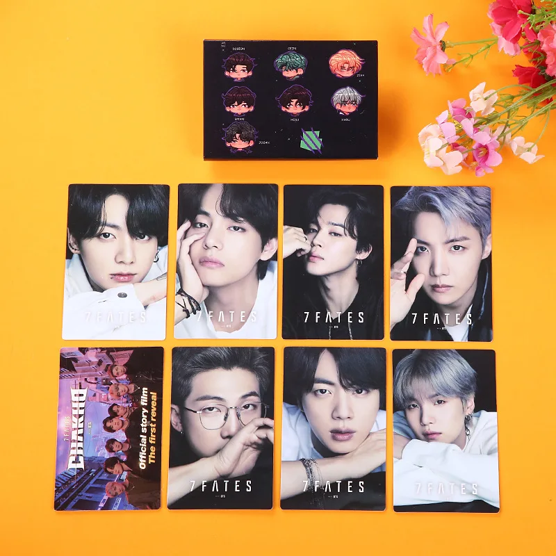 

Новые маленькие фотокарты в стиле K-POP Bangtan Boys 2022 чакхо, 7 судьбы, Первая история, пленка, записывающие, ломо-карты, коллекция премиум фотографи...