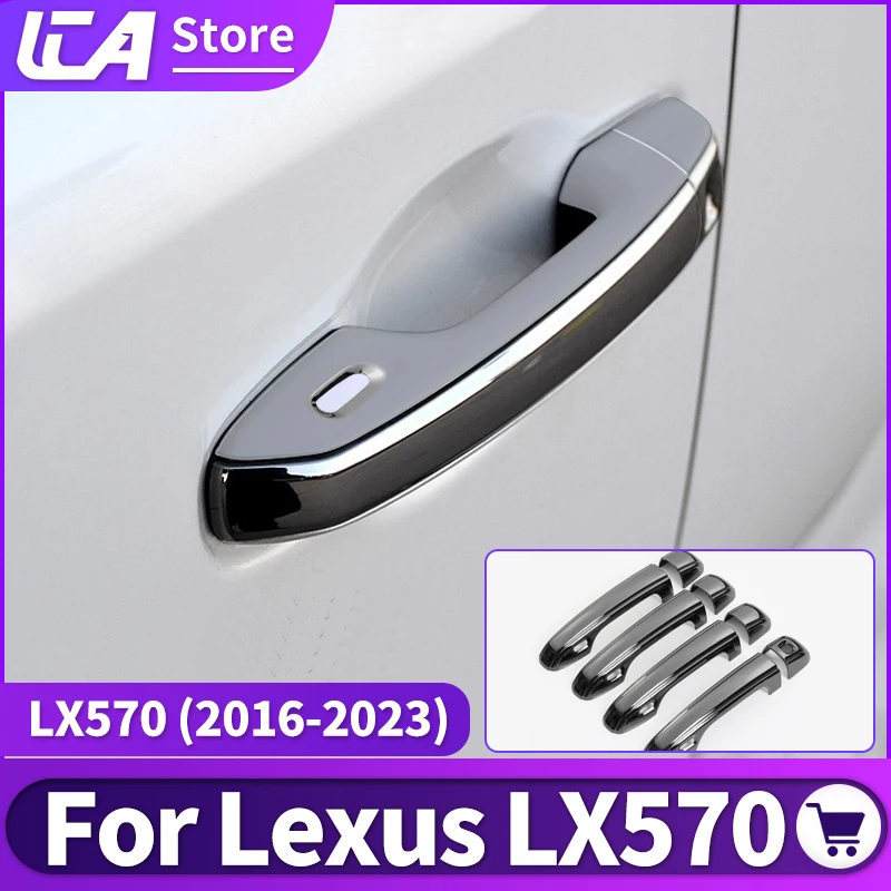 

Exterior Door Handle Protective Cover for Lexus LX570 LX 570 Upgrade Decorative Modification Accessories 2022 2021 2020 2019