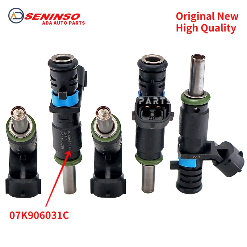 

25PCS Genuine New OEM 07K906031C FJ1067 FI11378S Fuel Injector For Volkswagen Rabbit Golf Jetta Beetle 2.5L L5 2007-2013