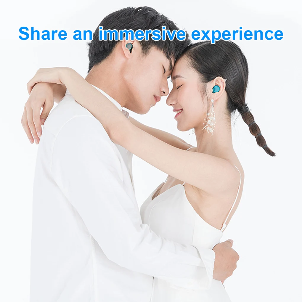 

Earbuds Wireless Display Earphones Rechargeable Hands-free Noise Reduction Stereo Sound Headset Bluetooth-compatible