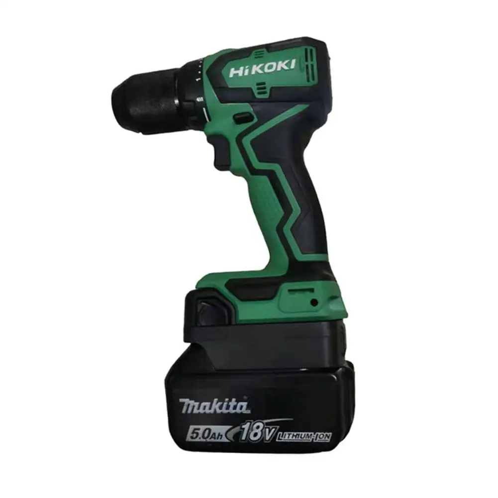 

Адаптер для аккумулятора совместимый с Makita 18 в серии Bl, преобразованный в плоский инструмент для литиевой батареи Hitachi 18 в