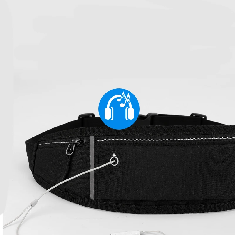 Waistpack Running Sports Men's and Women's Versatile Invisible Multifunctional Waterproof Ultra-thin Mobile Bag