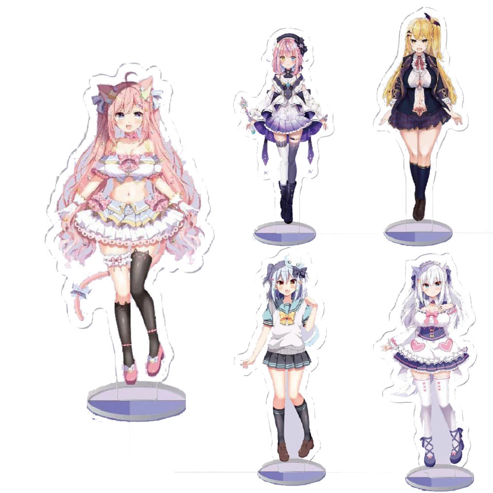 

15CM Hololive Vtuber Anime Figures Cosplay Acrylic Stands Model Exquisite Desk Decor Standing Sign Creative Fans Collection Gift