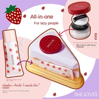 de nieuwe mousse makeup cream set olie controle make up losse poeder concealer hydraterende poeder cake beauty gift box