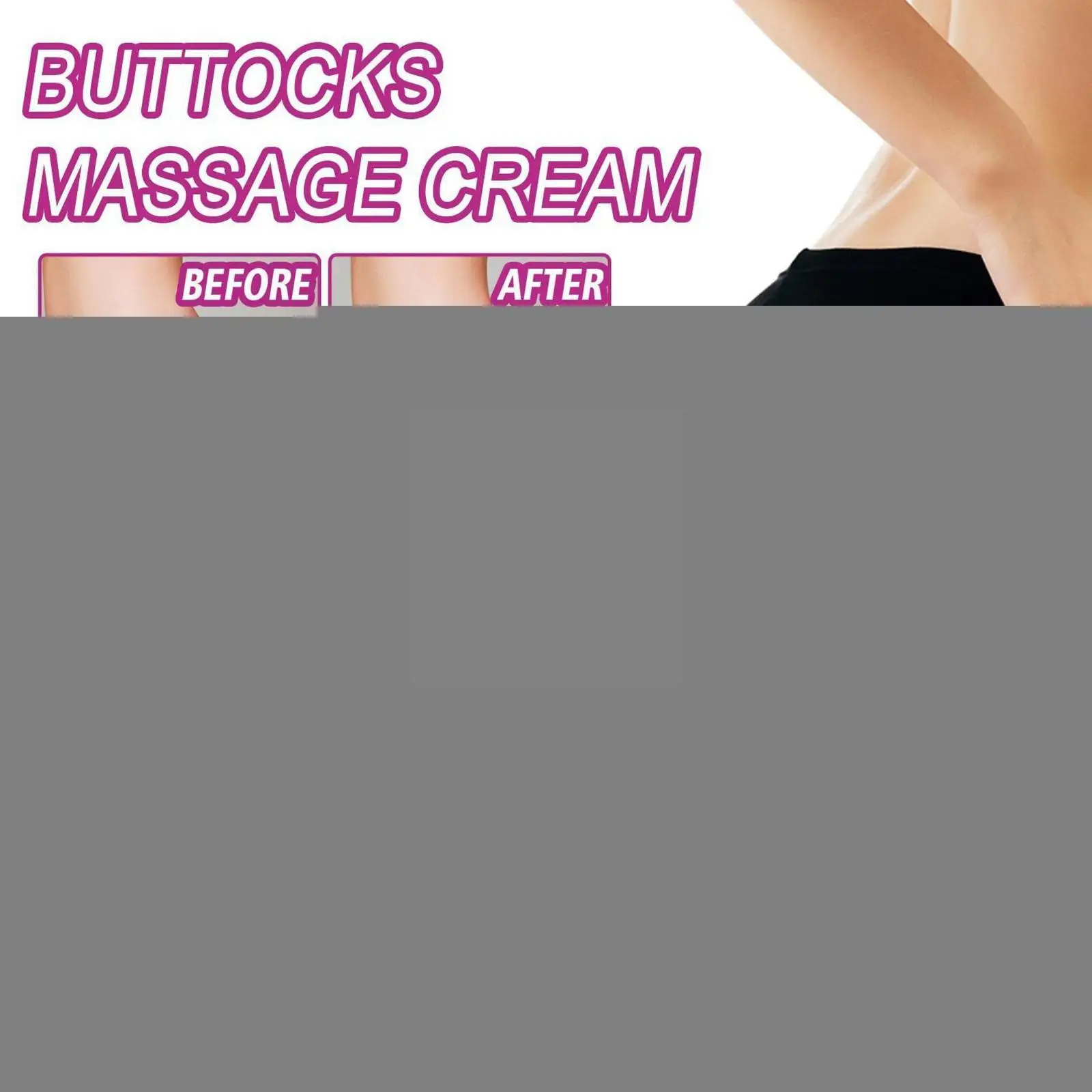 

Natural Buttock Enlargement Cream Sexy Hip Butt Enlarger Plant Up Enlarge Butt Extract Lotion Effective Lift Body Enhanceme H2Q7