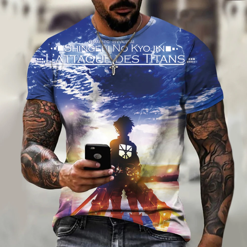 

latest summer harajuku anime attack on giant fairy grunge loose short sleeve y2k aesthetic allen top oversized t shirt