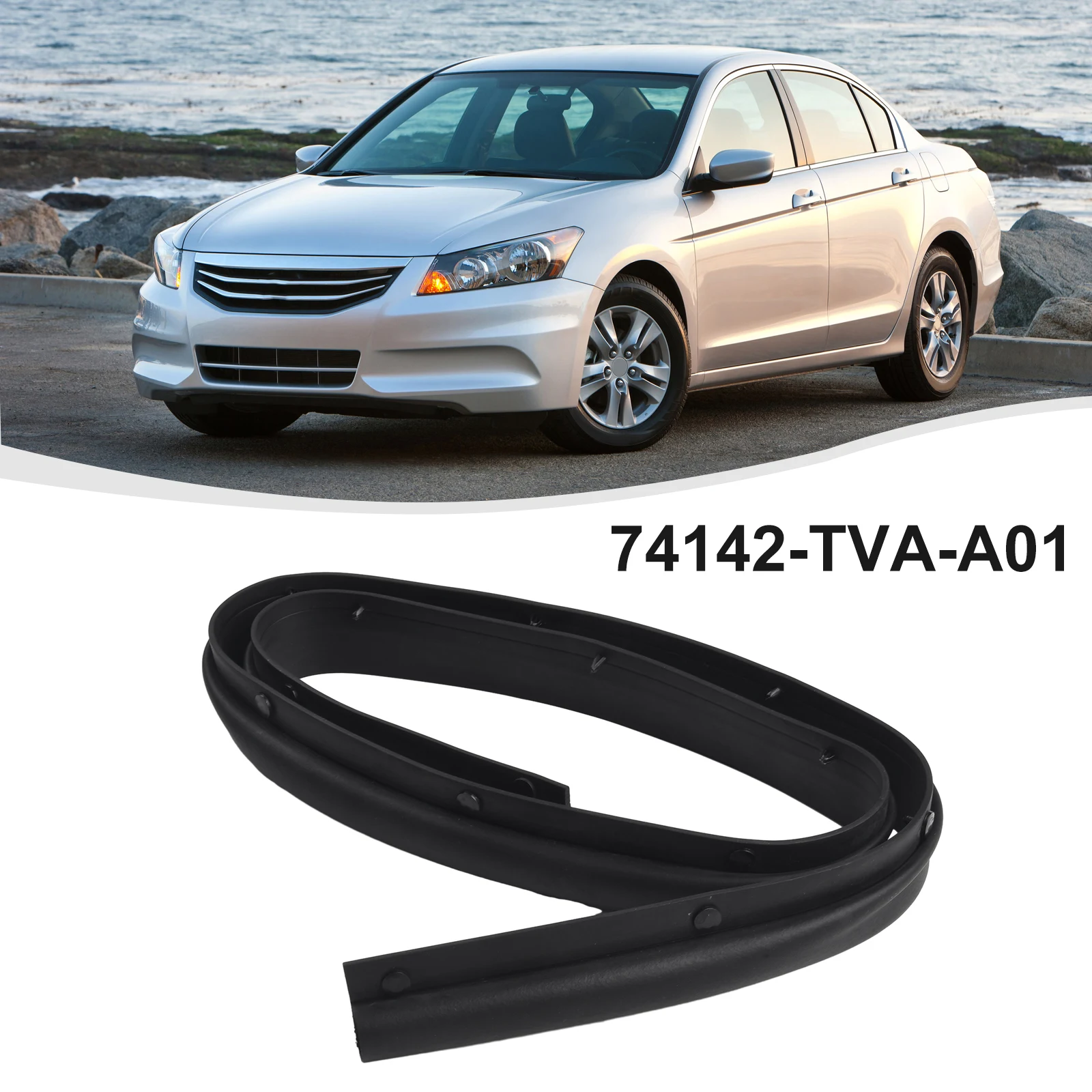 

Резиновое уплотнение передней крышки подходит для Honda Accord 2018-2022 74142-TVA-A01 автомобильные уплотнительные аксессуары