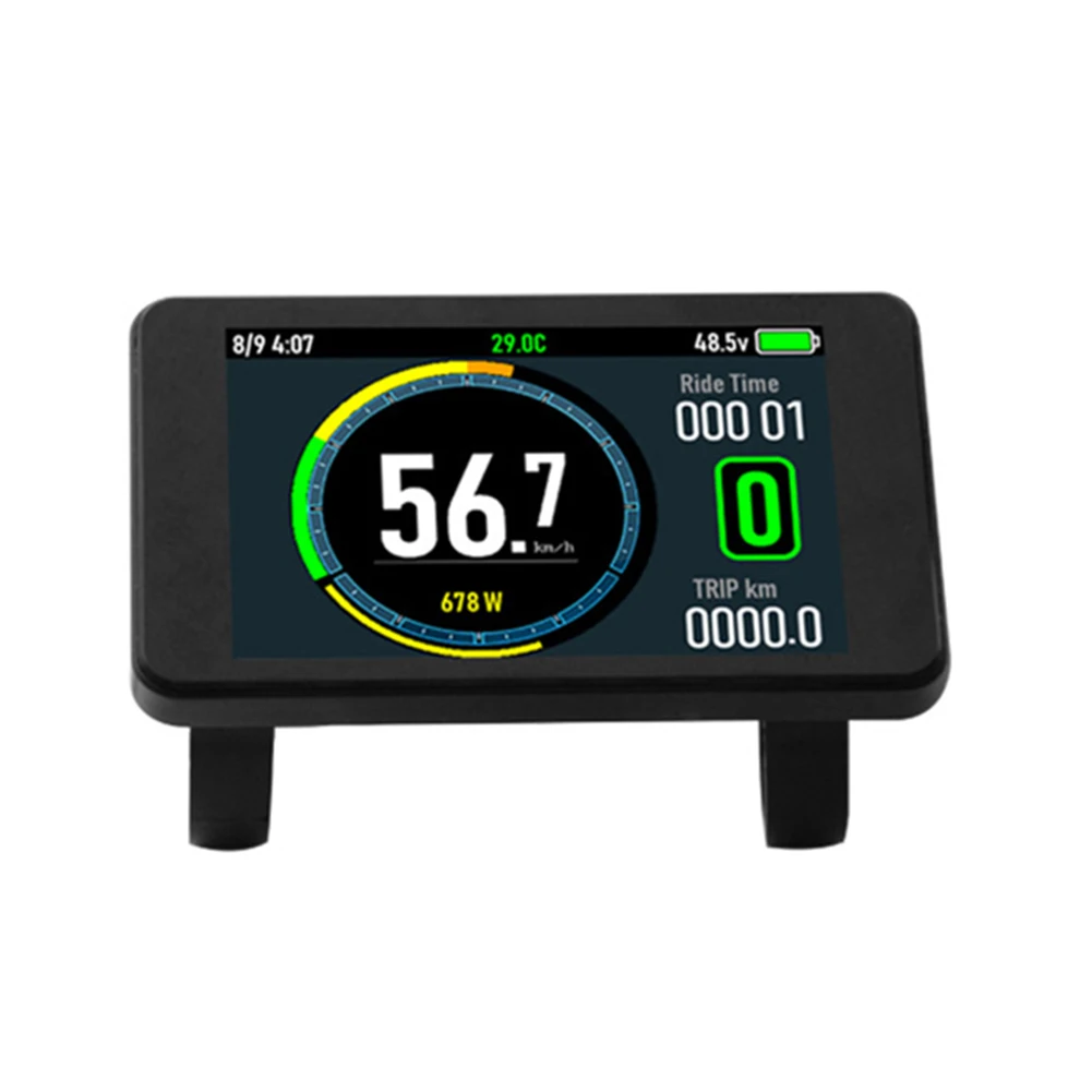 

Get Accurate Monitoring with T8 Colorful LCD Display for 24V72V EBike Supports 2 5S KDS Bafang v5 2 KT Protocol