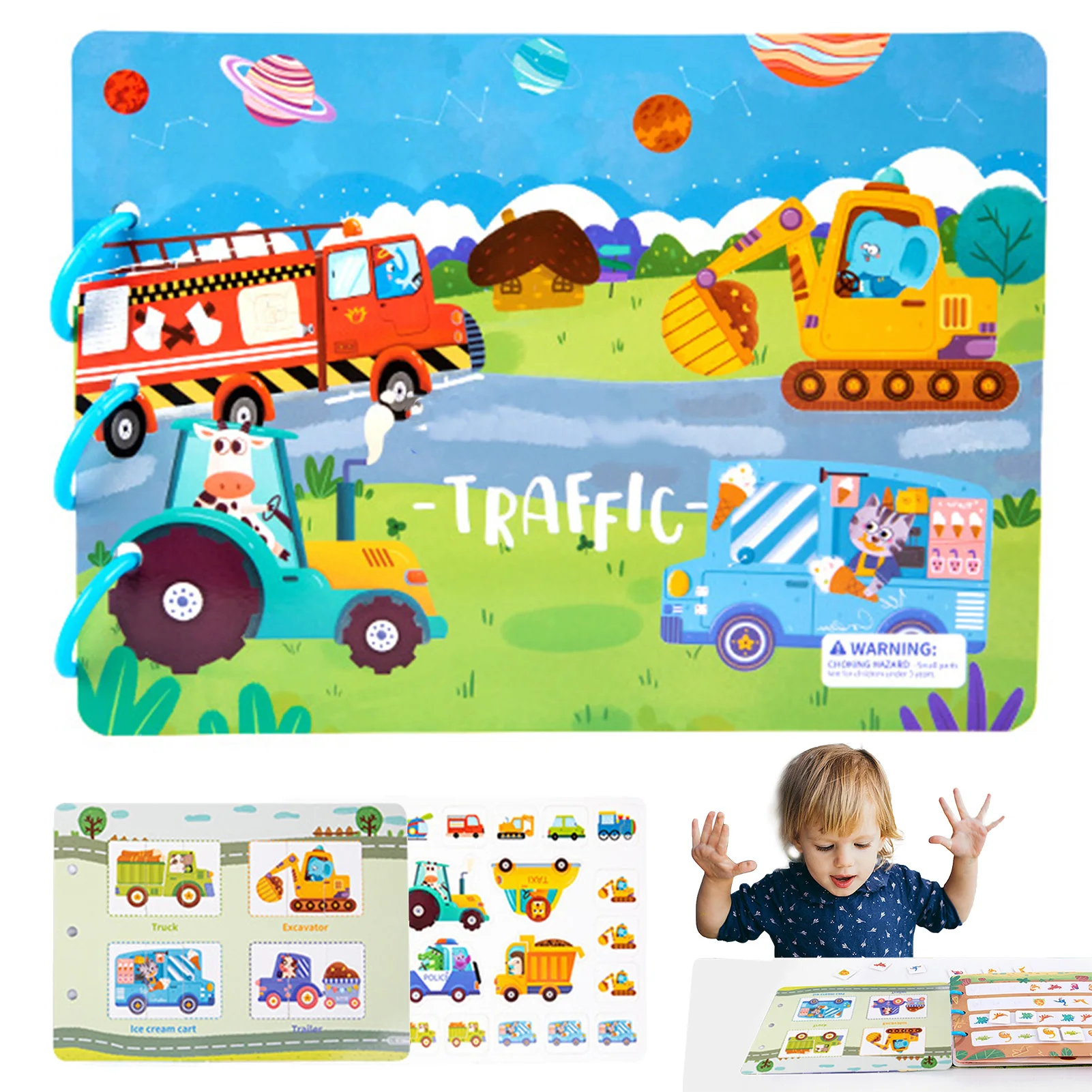 

Preschool Learning Book For Toddlers Montessori Busy Book Educational Toys Learn Number Animal Busy Book For Children Early