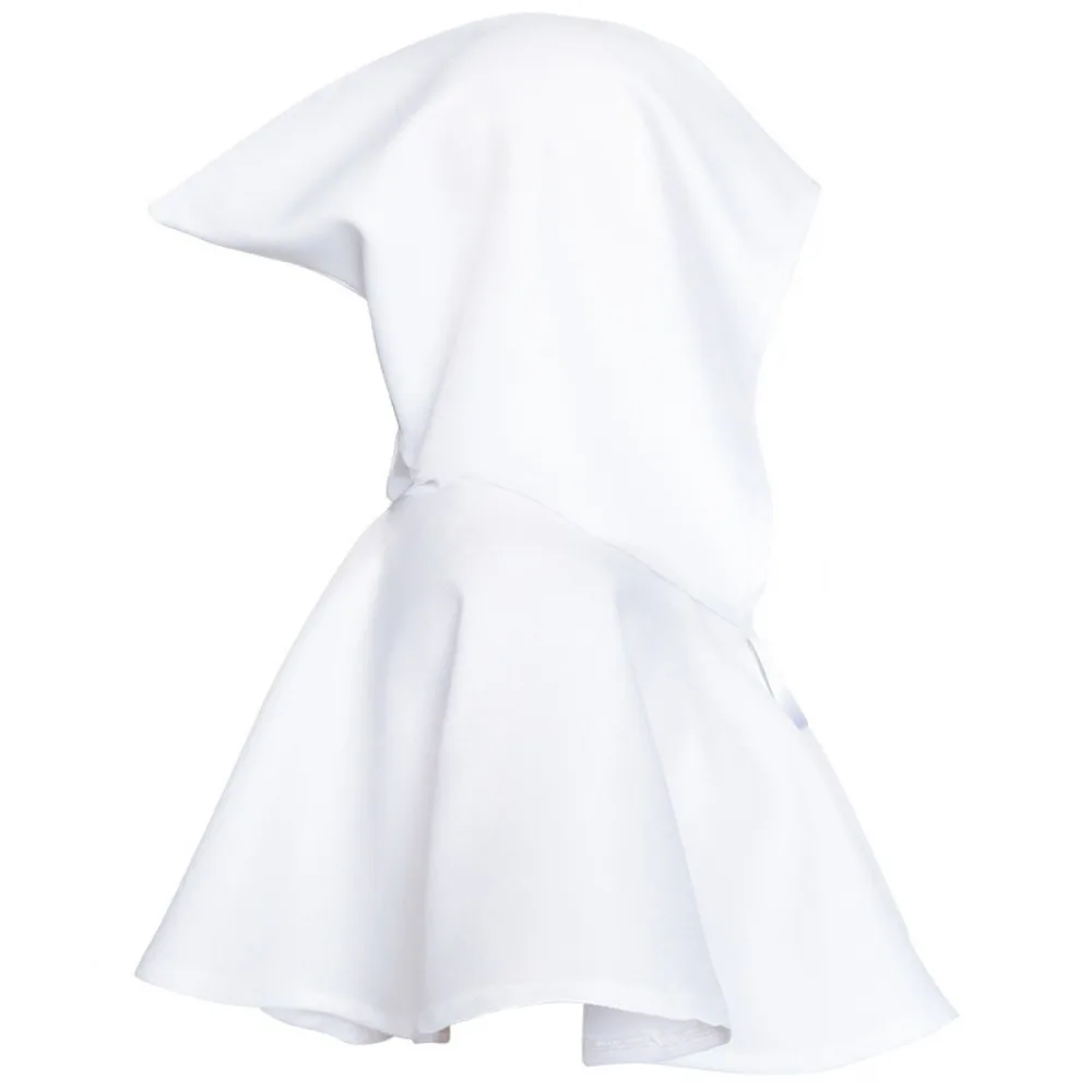 Модный льняной плащ праздничная одежда один размер с капюшоном загадочный