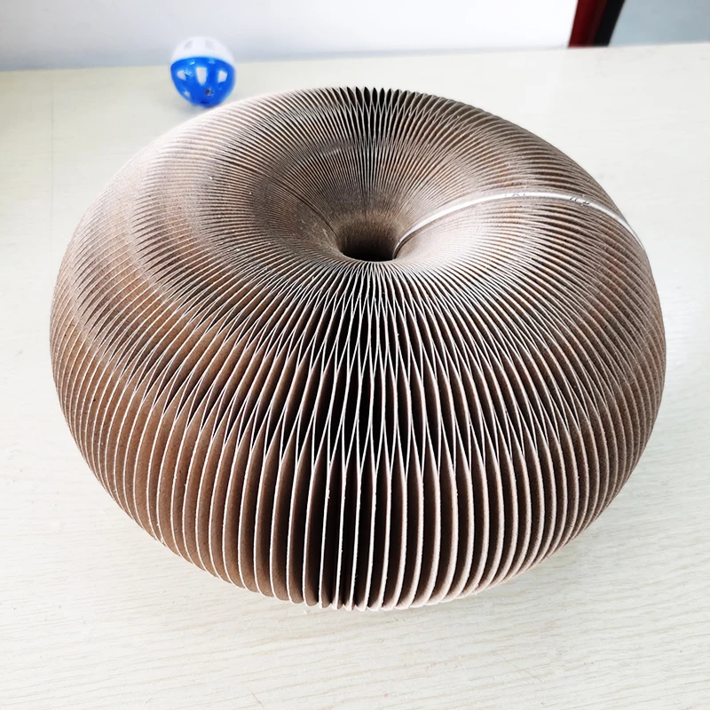 

Многофункциональная Складная Когтеточка для кошек, гофрированный картон высокой плотности, волшебный орган, игрушка для кошек