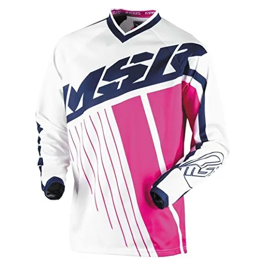 

Man Woman Msr Pink Long Crossmax Offroad Downhill Jersey DH MX Clothing MTB Motorcy Jerseys Motorcycle Motocross Bike T Shirts K