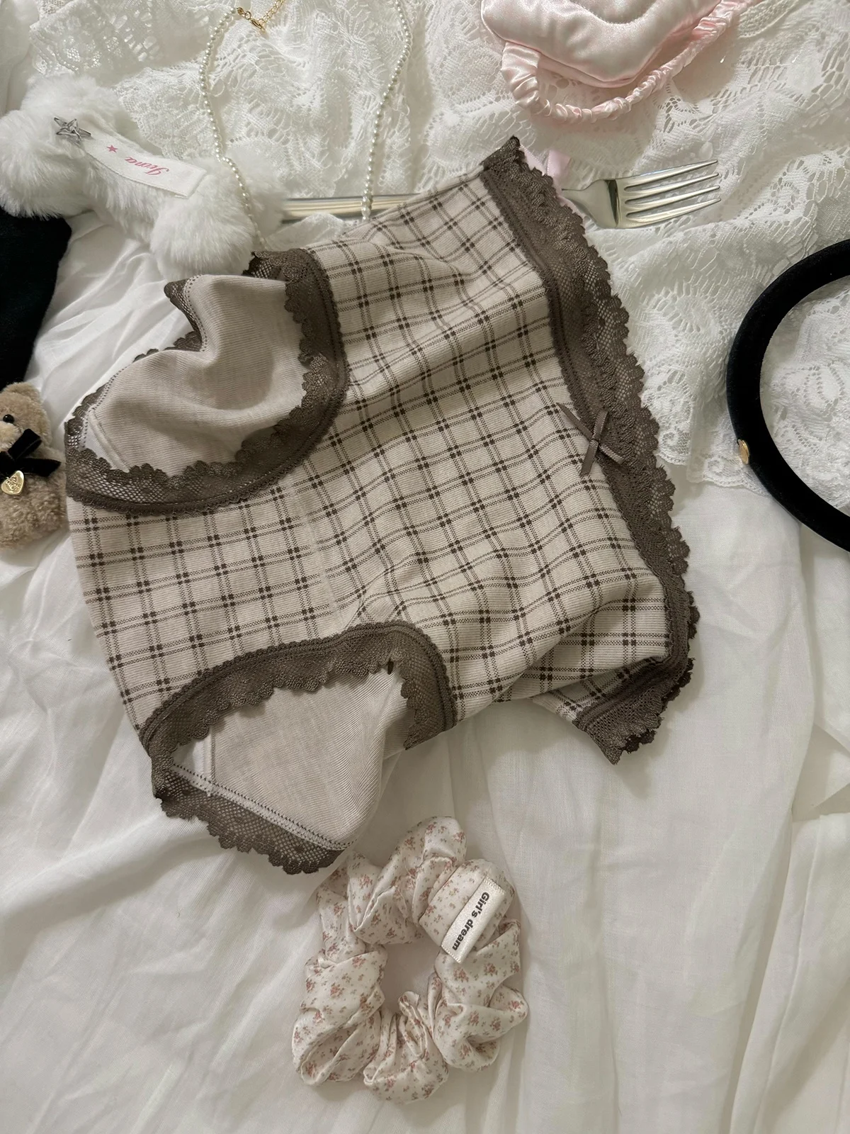 Мягкое Матовое женское нижнее белье ~ балетное для девушек хлопковое с шаговым