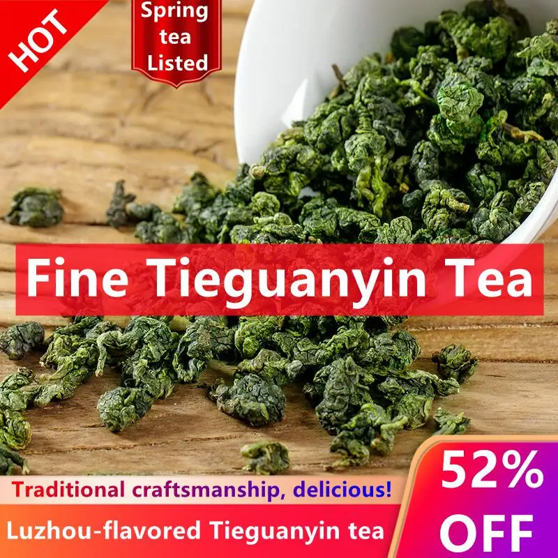

Tie kuan Yin chinese Tea Superior Oolong Tea 1725 Organic TiekuanYin Green Tea 250g for losing weight