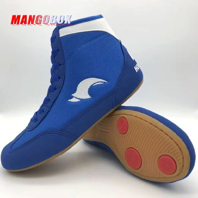 

New Wrestling Shoes Big Boy Boxing Shoe Sanda Fighting Fighting Shoes Comprehensive Fitness Training Shoe for Men and Women