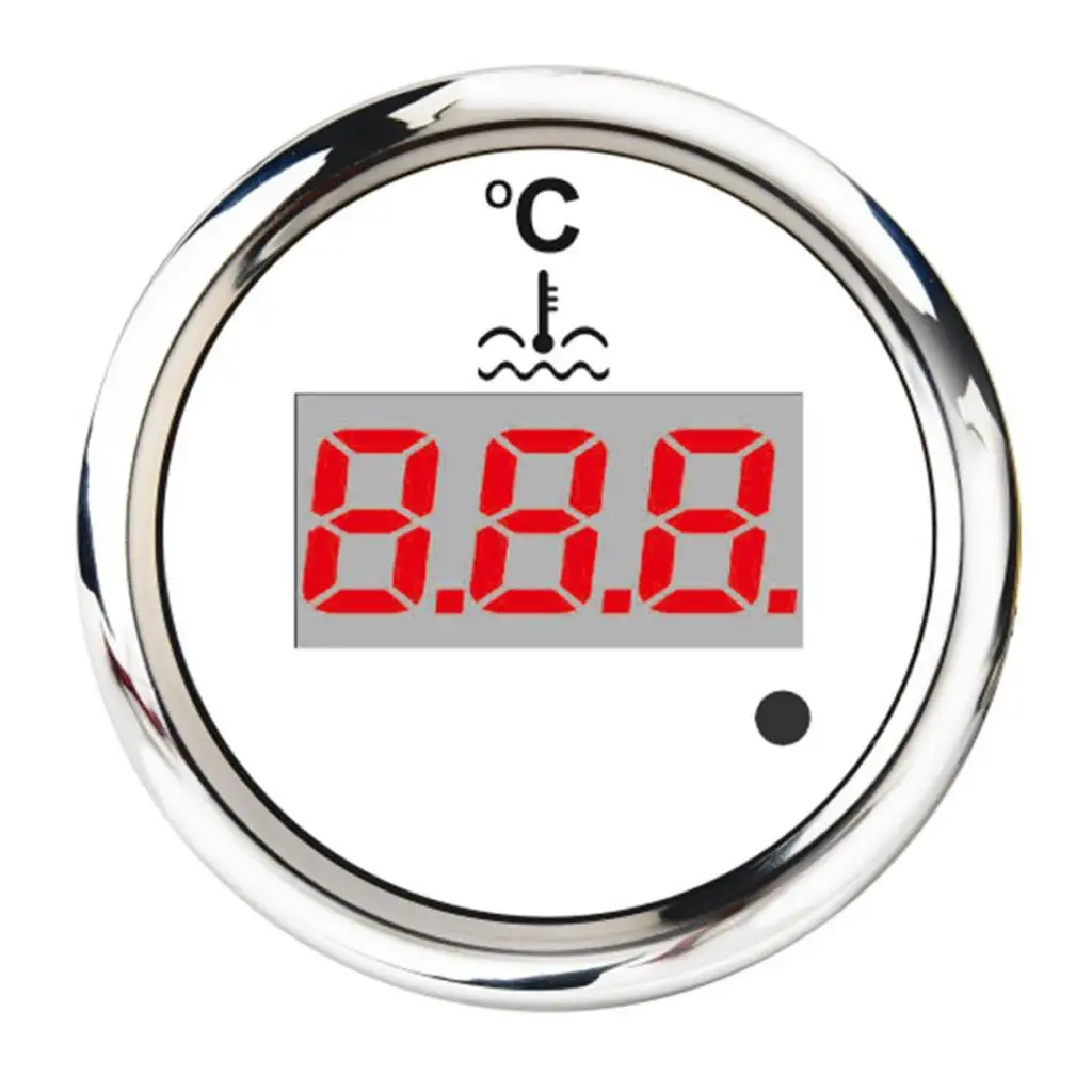 

Marine Digital Boat Water Temperature 9-32v 40-120 ℃ 52mm