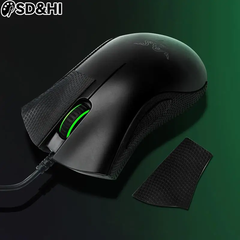 

Mouse Anti-Slip Sticker Mouse Grip Tape Skate Handmade Sticker Non Slip Suck Sweat For Razer DeathAdder Essential/V2 X Hyperspee