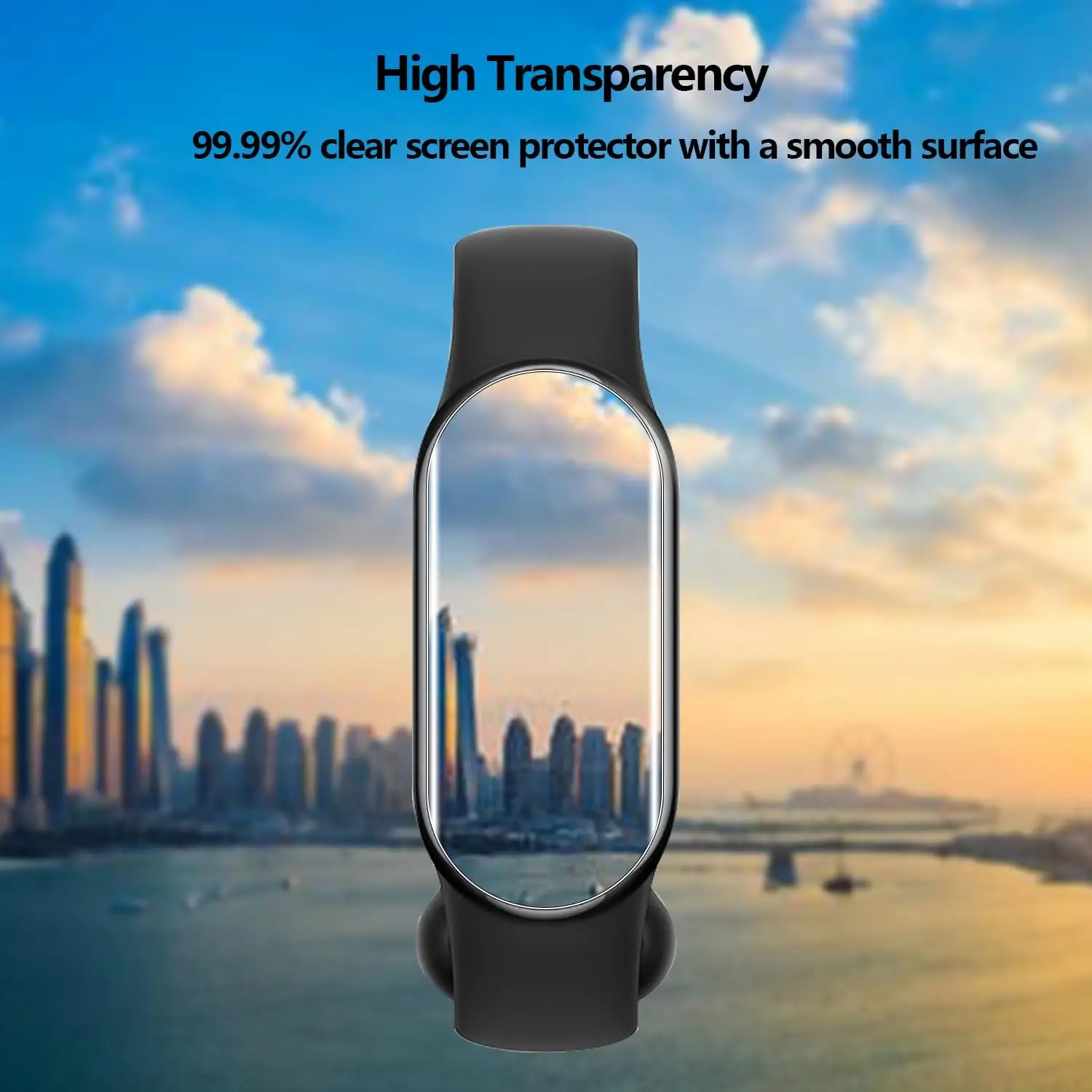 Гидрогелевая пленка из ТПУ, гибкие защитные пленки для экрана для Xiaomi Mi Band 10 9 8 7 NFC Pro, мягкая HD-пленка против царапин для Mi Band 10 9Pro (art.: 3920d1e8ea2d4) - 3920d1e8ea2d4