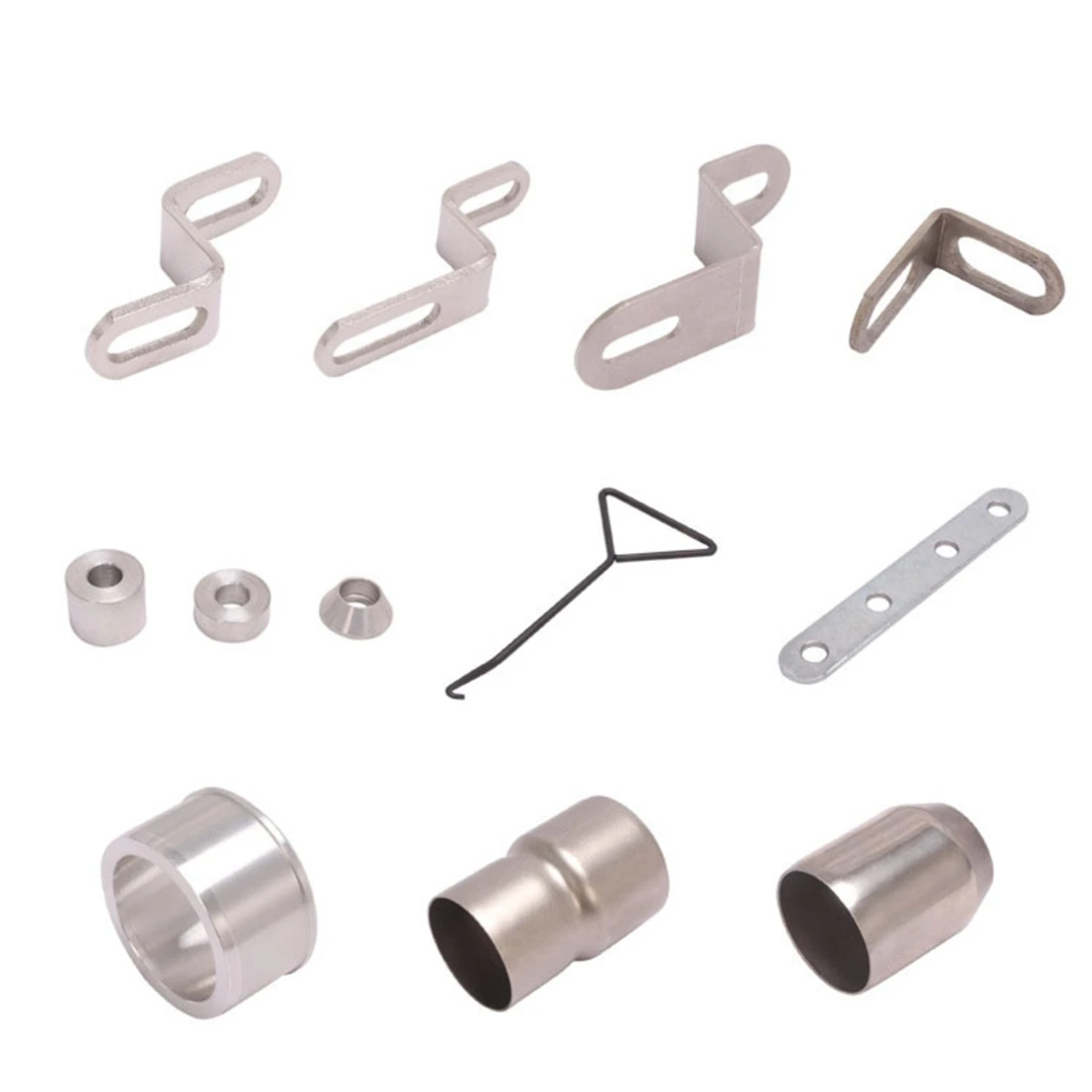 

Motorcycle Exhaust Pipe Escape Bracket Z L Type Mounting Clamp Bracket Welding Port Adapter Gasket Pull Hook Fittings