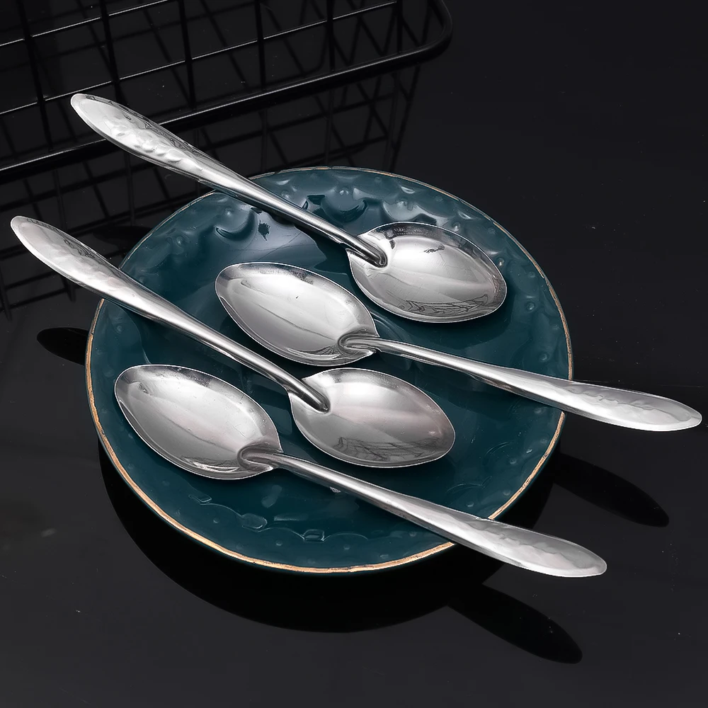 5/10 шт. столовые приборы из нержавеющей стали