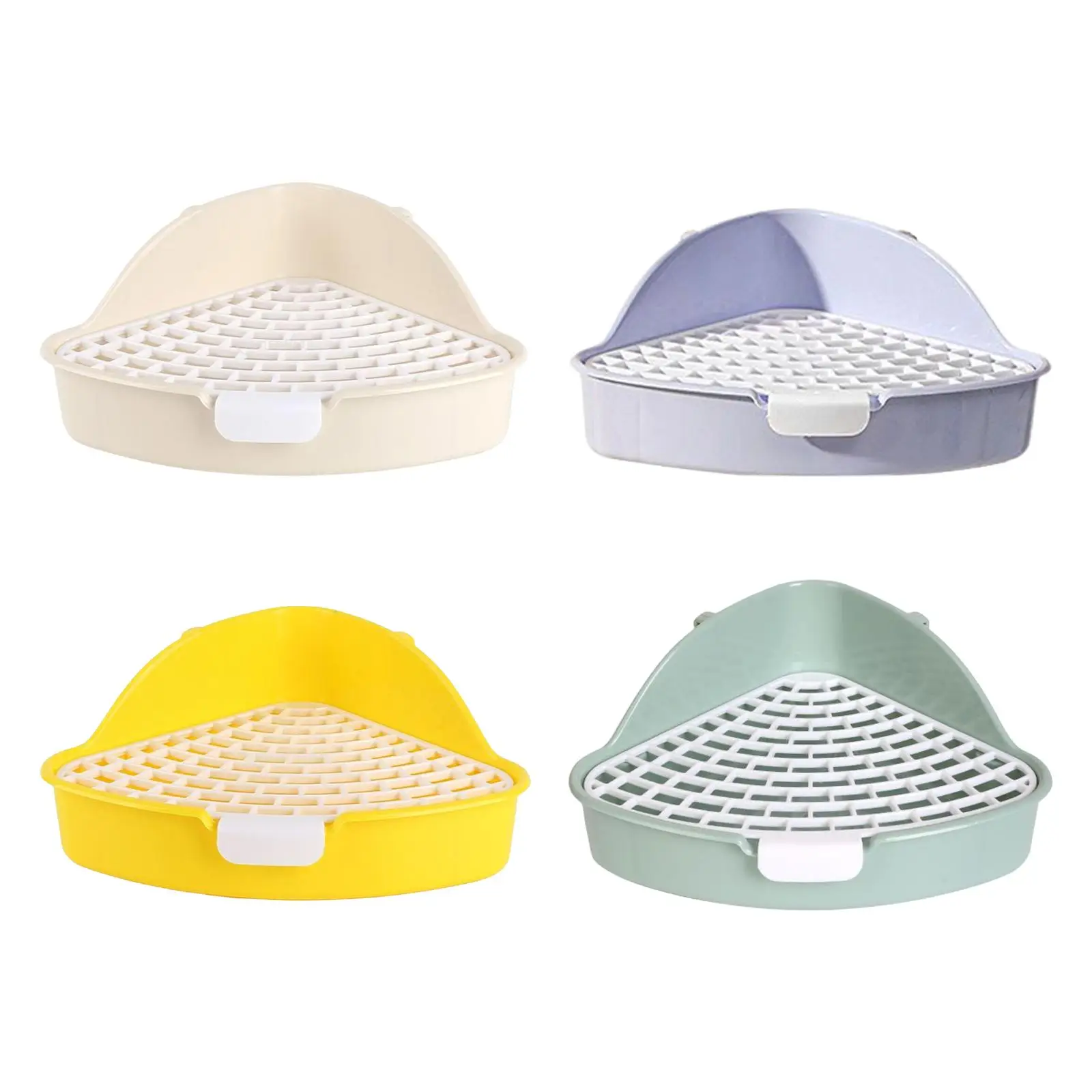 

Rabbit Litter Box Potty Trainer Cage Accessories Bedding Box Pet Toilet