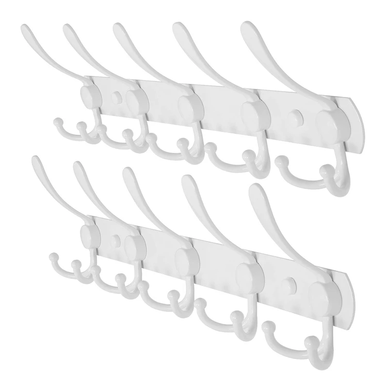 

Wall Hanger-5 Hooks, Heavy Duty, Stainless Steel, Metal Coat Hook